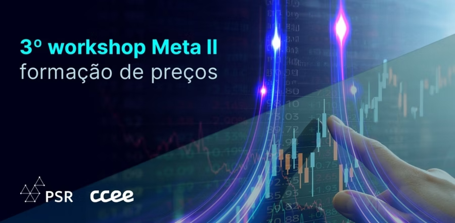 Terceiro workshop do projeto “Meta II – Formação de Preço”, da CCEE e PSR, discutirá mecanismo híbrido de formação de preços de eletricidade